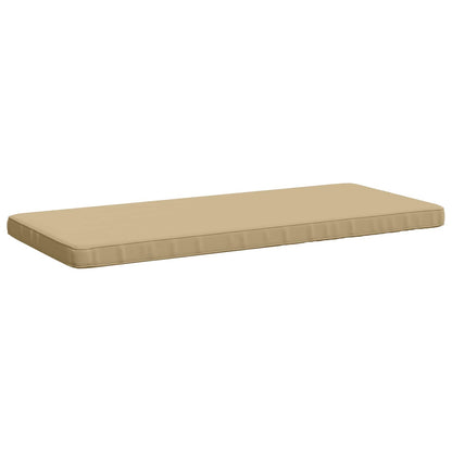 vidaXL 1-Piece Bench Cushion VUGHT 100% Polyester Beige