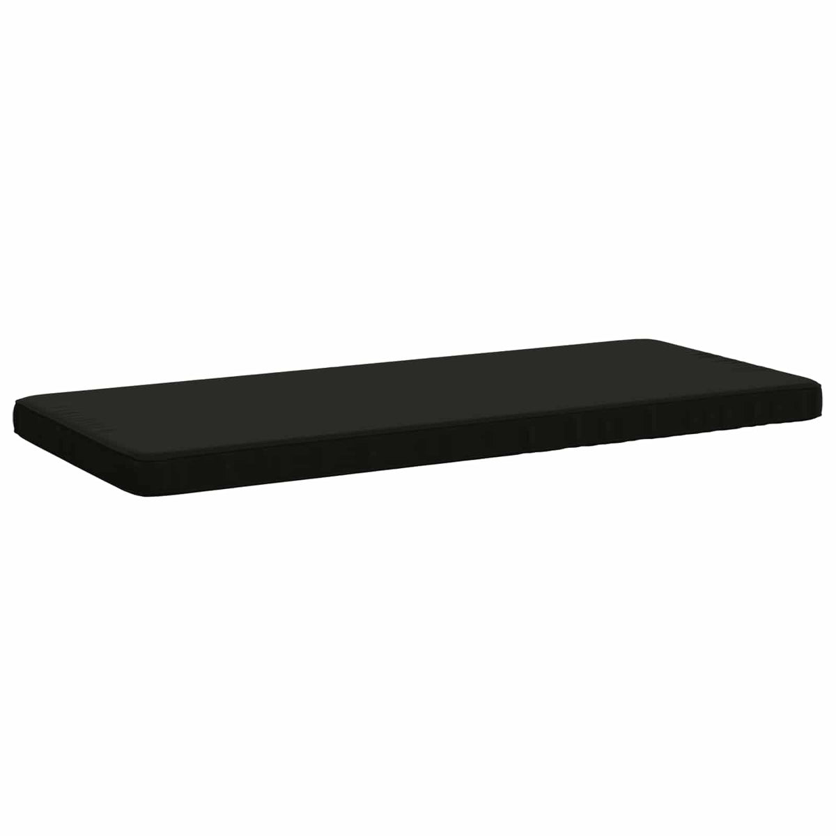 vidaXL 1-Piece Bench Cushion VUGHT 100% Polyester Black
