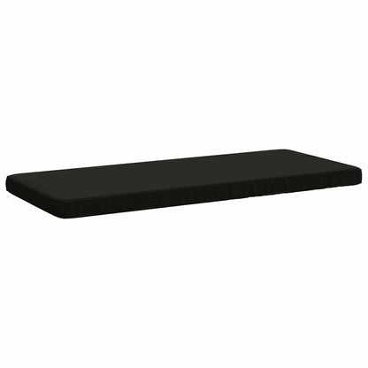 vidaXL 1-Piece Bench Cushion VUGHT 100% Polyester Black