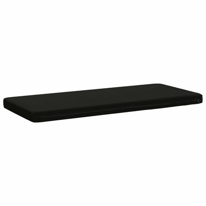 vidaXL 1-Piece Bench Cushion VUGHT 100% Polyester Black