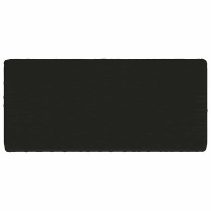 vidaXL 1-Piece Bench Cushion VUGHT 100% Polyester Black
