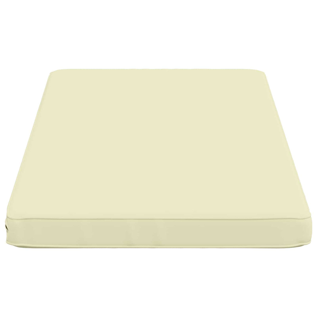 vidaXL 1-Piece Bench Cushion VUGHT 100% Polyester Cream