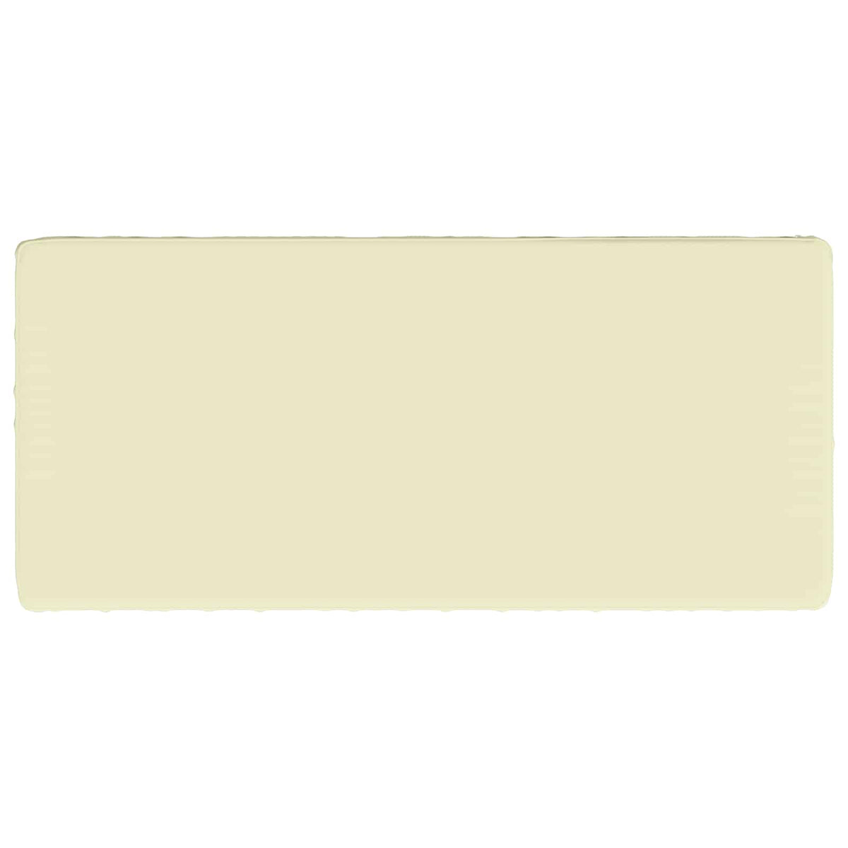 vidaXL 1-Piece Bench Cushion VUGHT 100% Polyester Cream