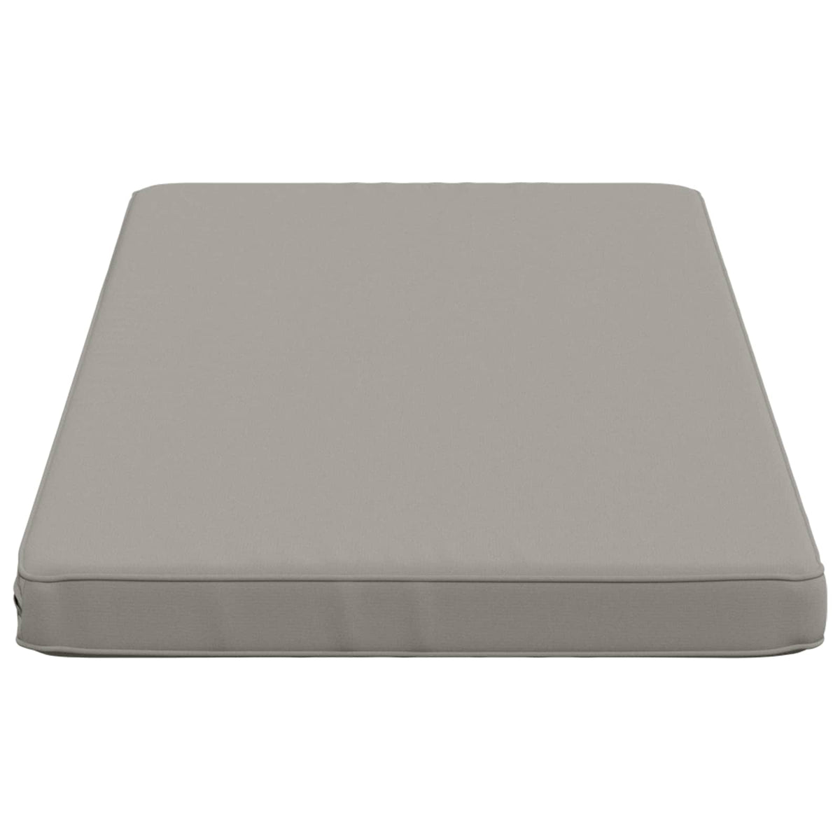 vidaXL 1-Piece Bench Cushion VUGHT 100% Polyester Grey 100 x 50 x 5 cm