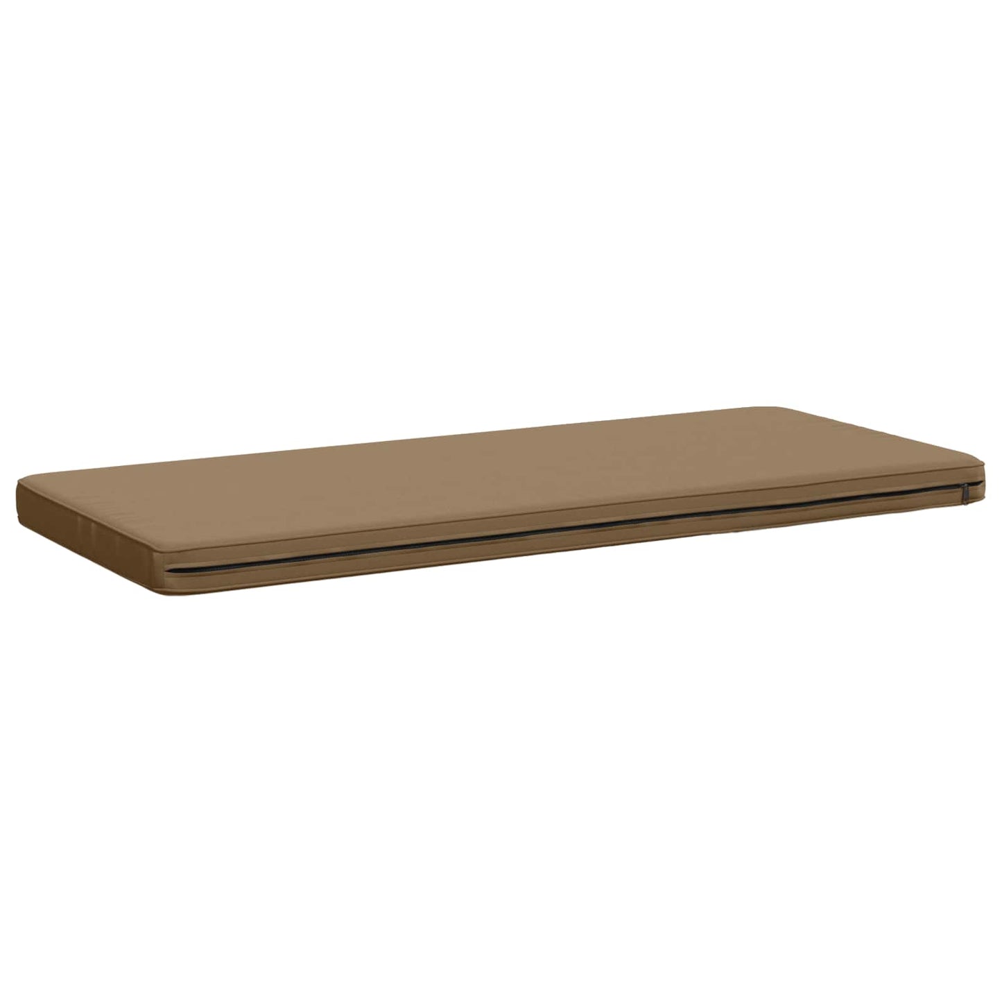 vidaXL 1-Piece Bench Cushion VUGHT 100% Polyester Taupe