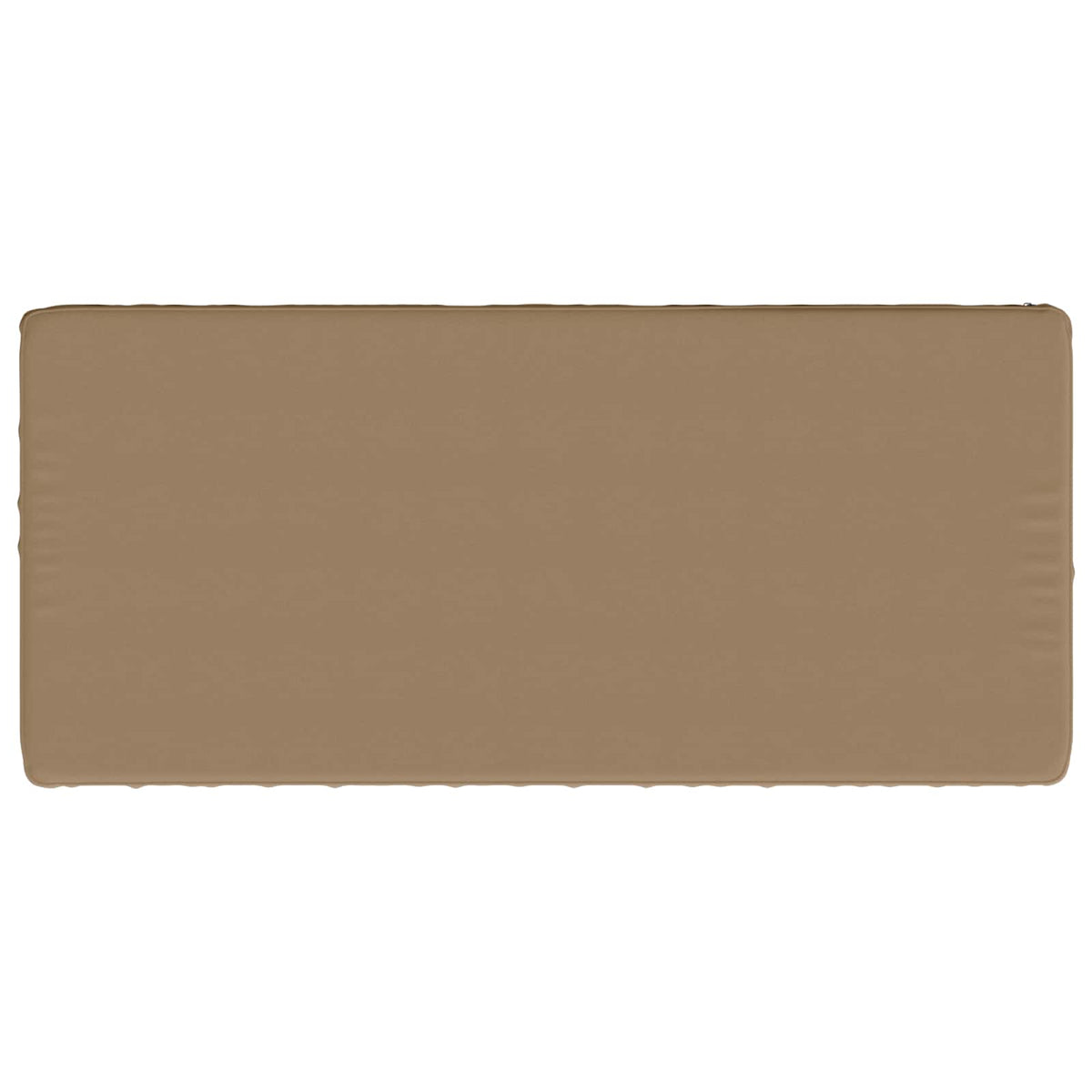 vidaXL 1-Piece Bench Cushion VUGHT 100% Polyester Taupe
