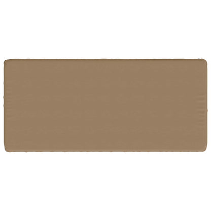 vidaXL 1-Piece Bench Cushion VUGHT 100% Polyester Taupe