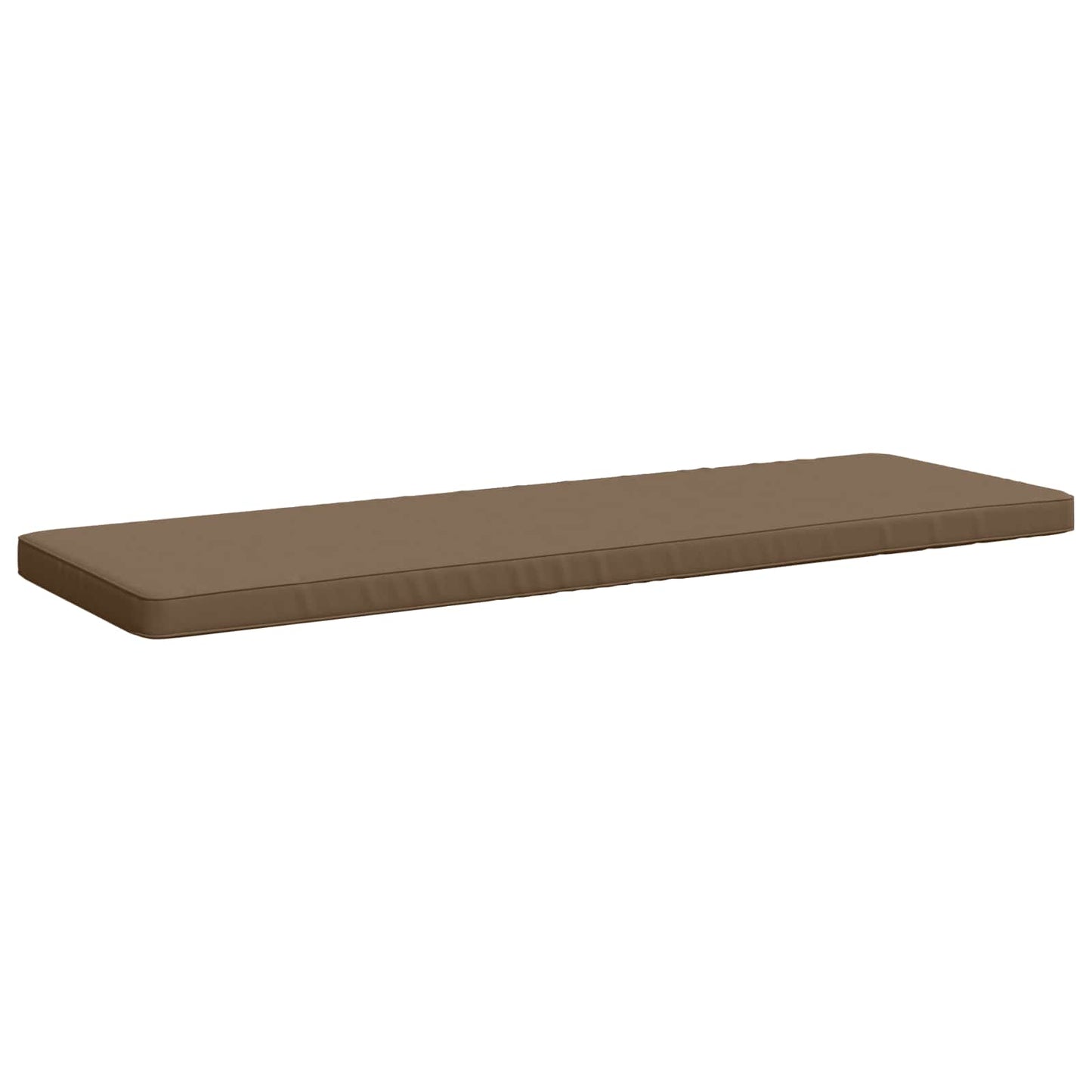 vidaXL 2-Piece Bench Cushions VUGHT 2 pcs 100% Polyester Taupe