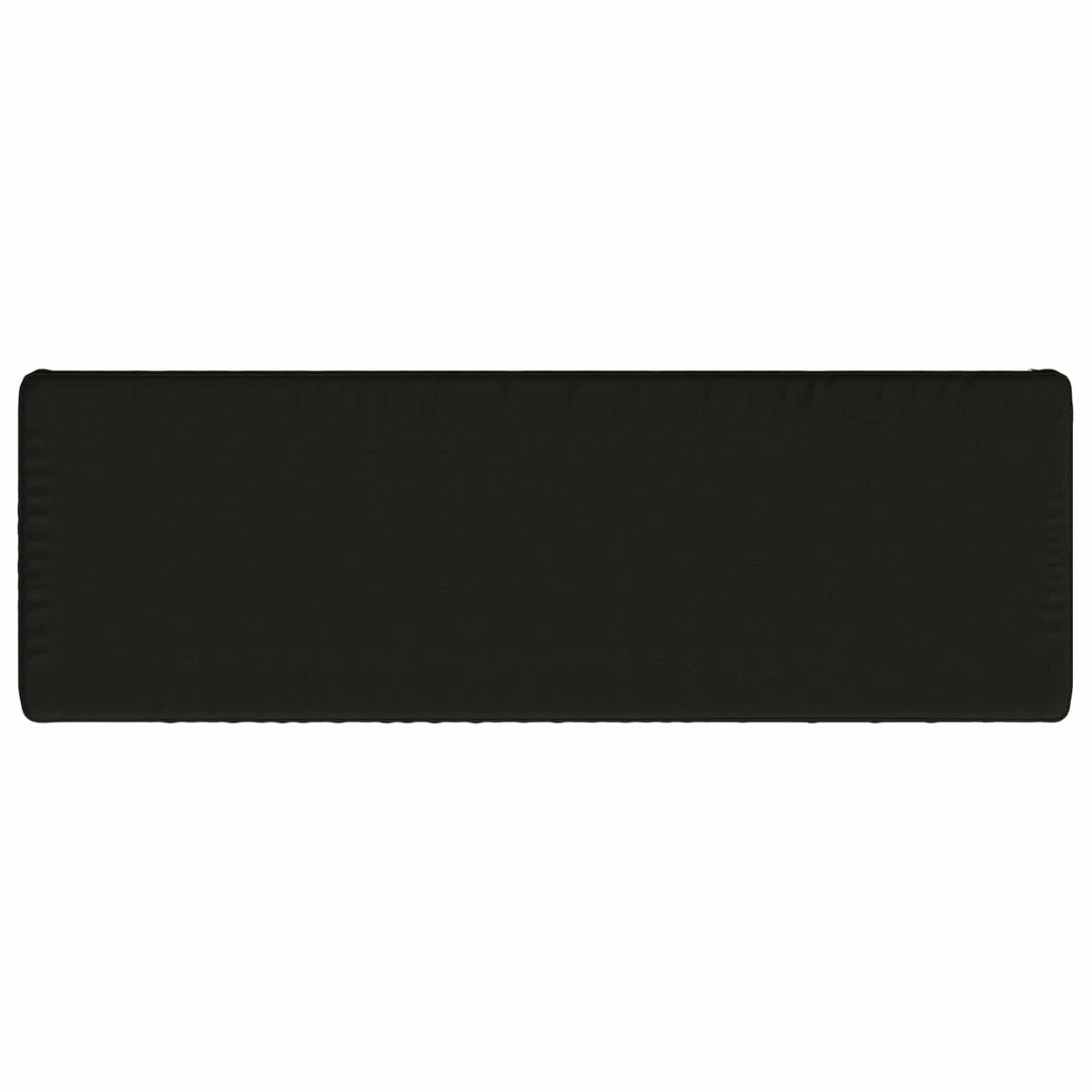 vidaXL 1-Piece Bench Cushion VUGHT 100% Polyester Black
