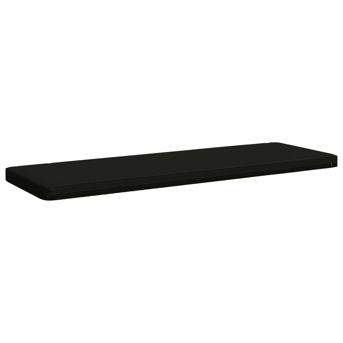 vidaXL 2-Piece Bench Cushions VUGHT 2 pcs 100% Polyester Black