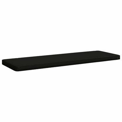 vidaXL 2-Piece Bench Cushions VUGHT 2 pcs 100% Polyester Black