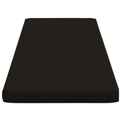 vidaXL 2-Piece Bench Cushions VUGHT 2 pcs 100% Polyester Black
