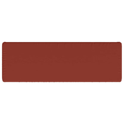 vidaXL 2-Piece Bench Cushions VUGHT 2 pcs 100% Polyester Red