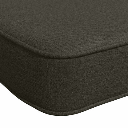vidaXL 2-Piece Bench Cushions VUGHT 2 pcs 100% Polyester Anthracite