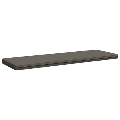 vidaXL 2-Piece Bench Cushions VUGHT 2 pcs 100% Polyester Grey