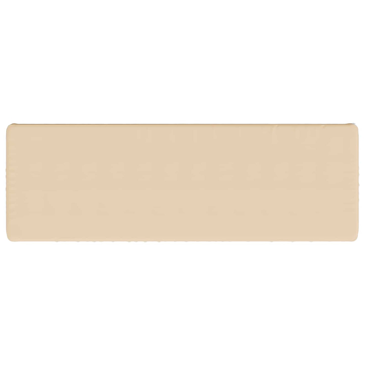 vidaXL 1-Piece Bench Cushion VUGHT 100% Polyester Cream