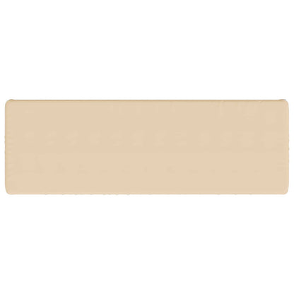 vidaXL 1-Piece Bench Cushion VUGHT 100% Polyester Cream