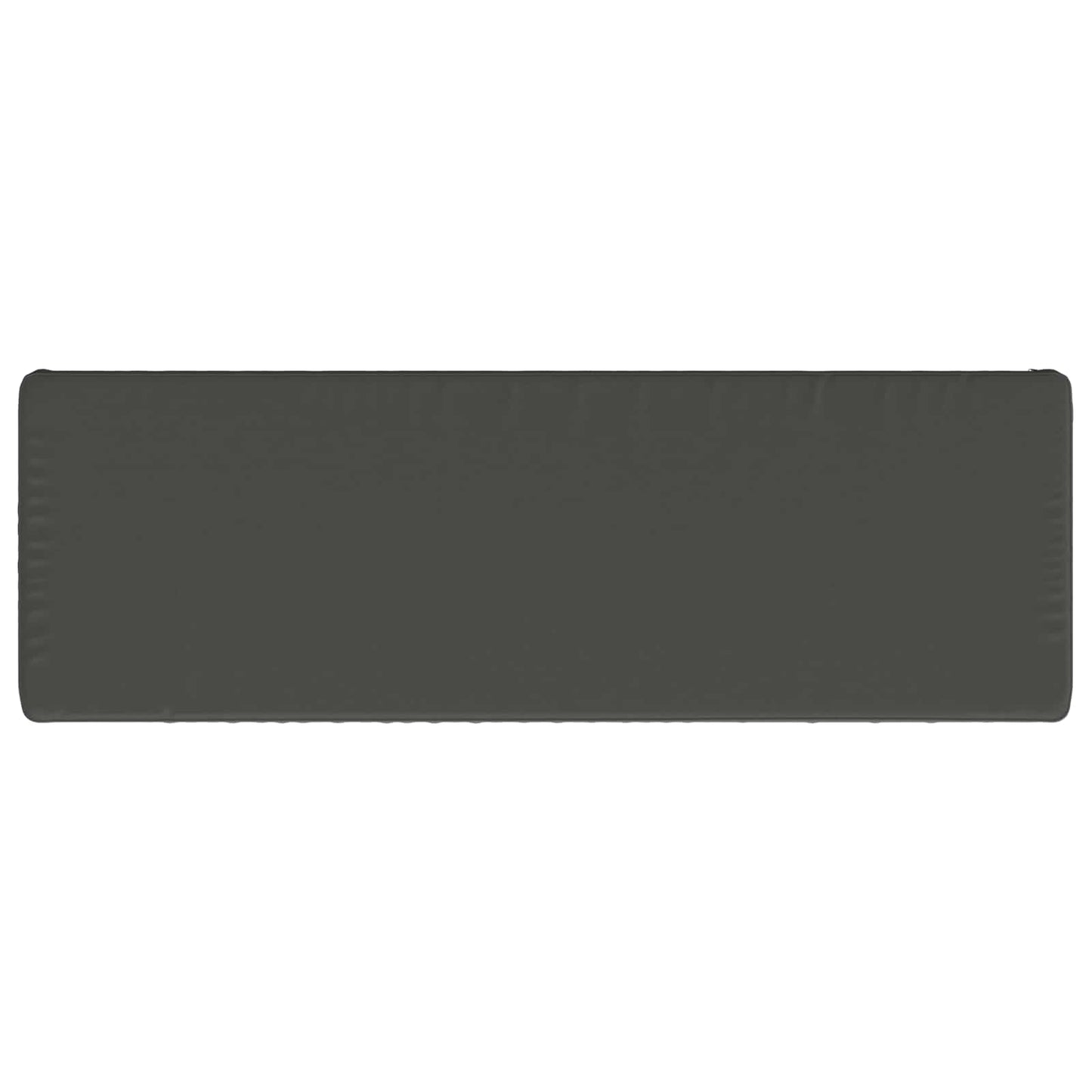 vidaXL 1-Piece Bench Cushion VUGHT 100% Polyester Anthracite