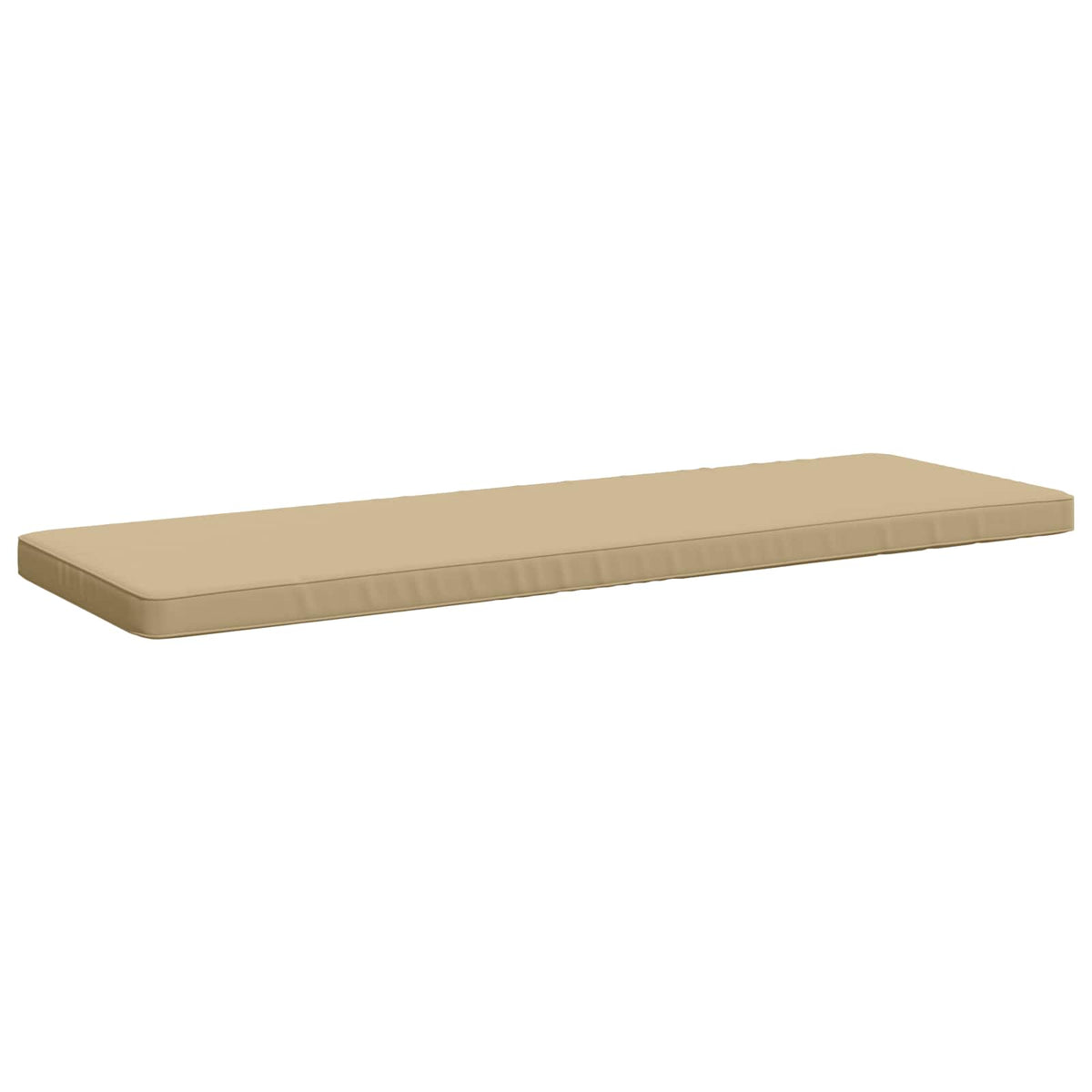 vidaXL 1-Piece Bench Cushion VUGHT 100% Polyester Beige