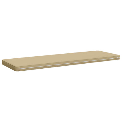 vidaXL 1-Piece Bench Cushion VUGHT 100% Polyester Beige