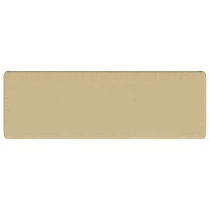 vidaXL 1-Piece Bench Cushion VUGHT 100% Polyester Beige