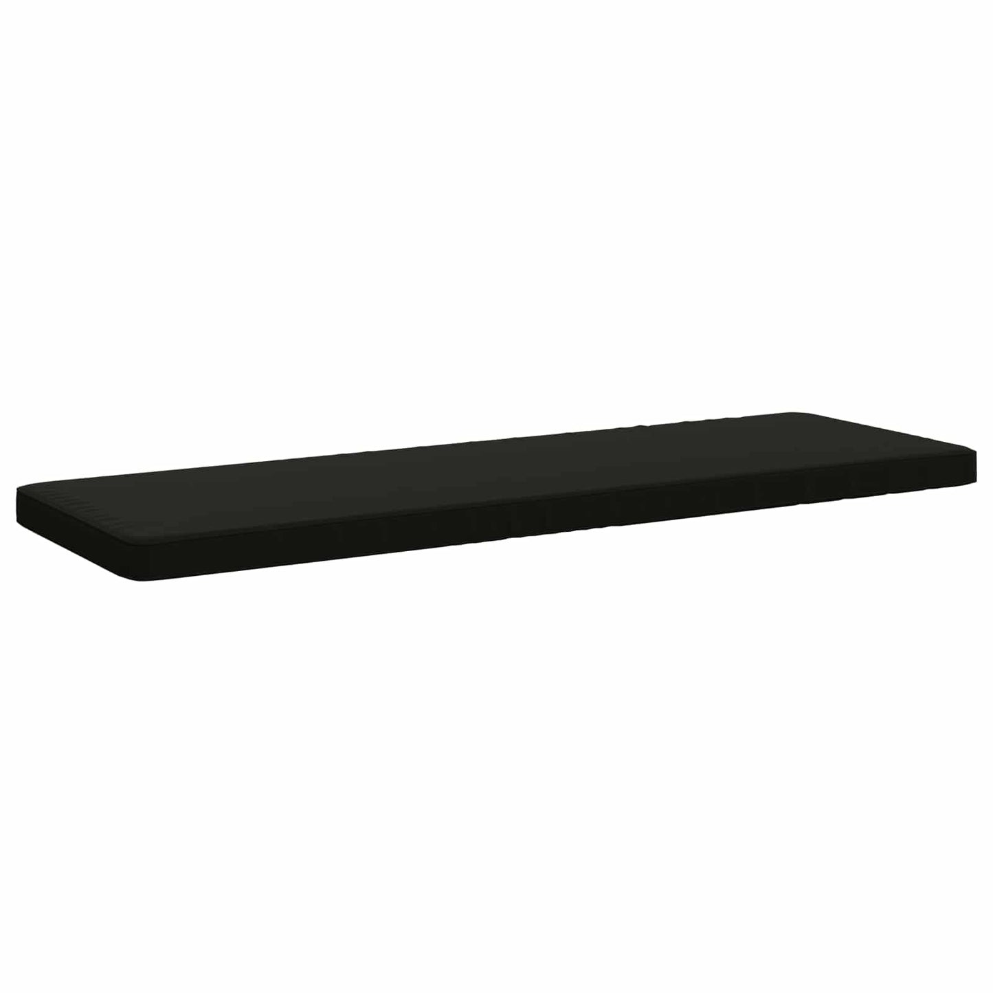 vidaXL 1-Piece Bench Cushion VUGHT 100% Polyester Black