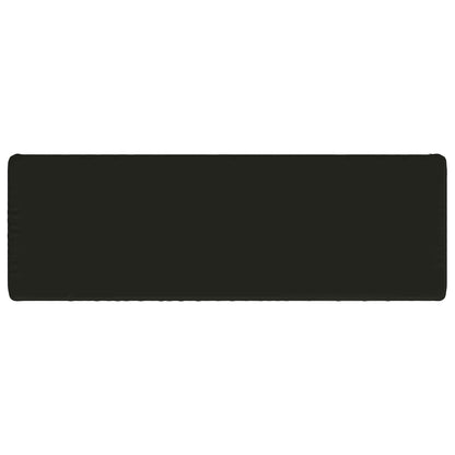 vidaXL 2-Piece Bench Cushions VUGHT 2 pcs 100% Polyester Black