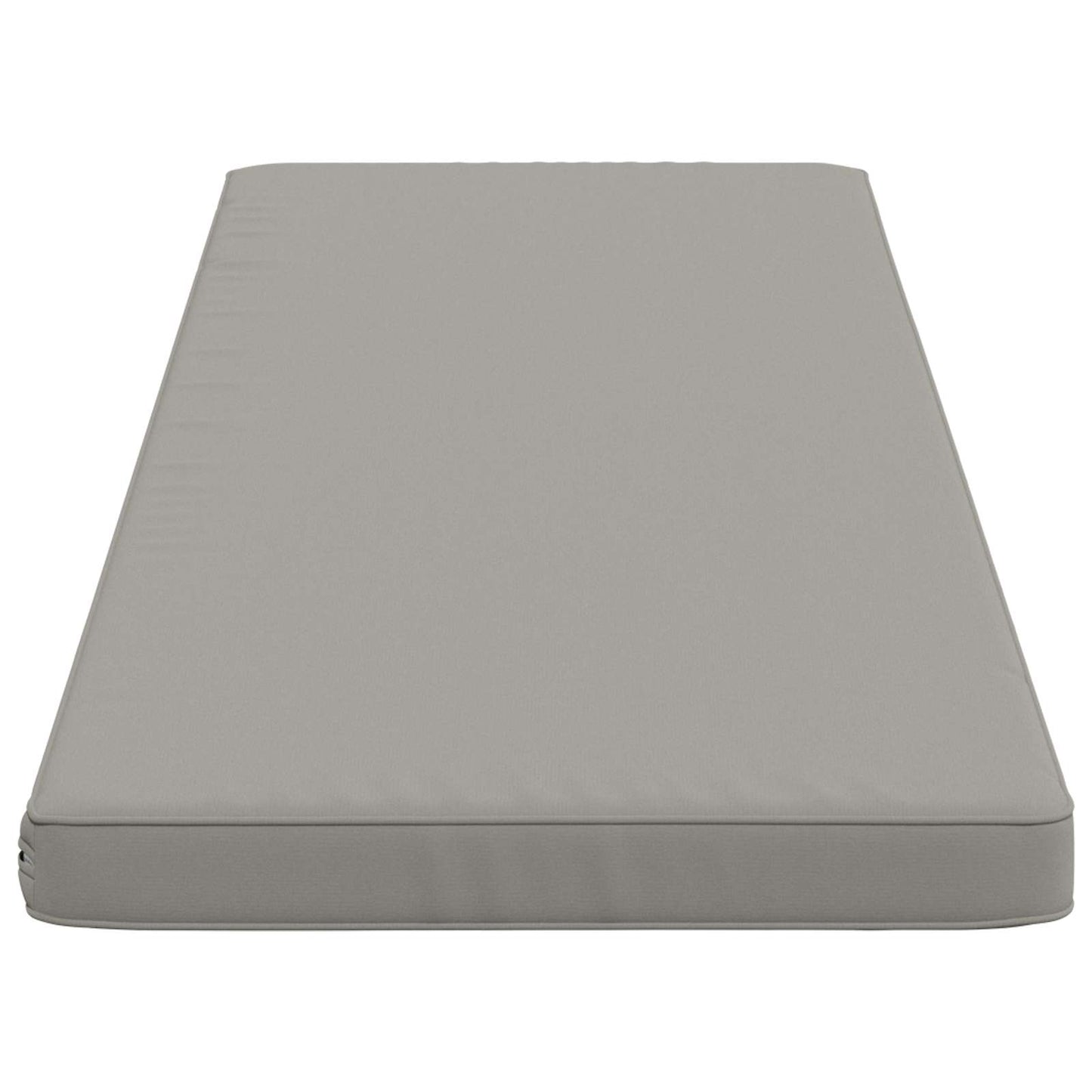 vidaXL 1-Piece Bench Cushion VUGHT 100% Polyester Grey 150 x 50 x 5 cm