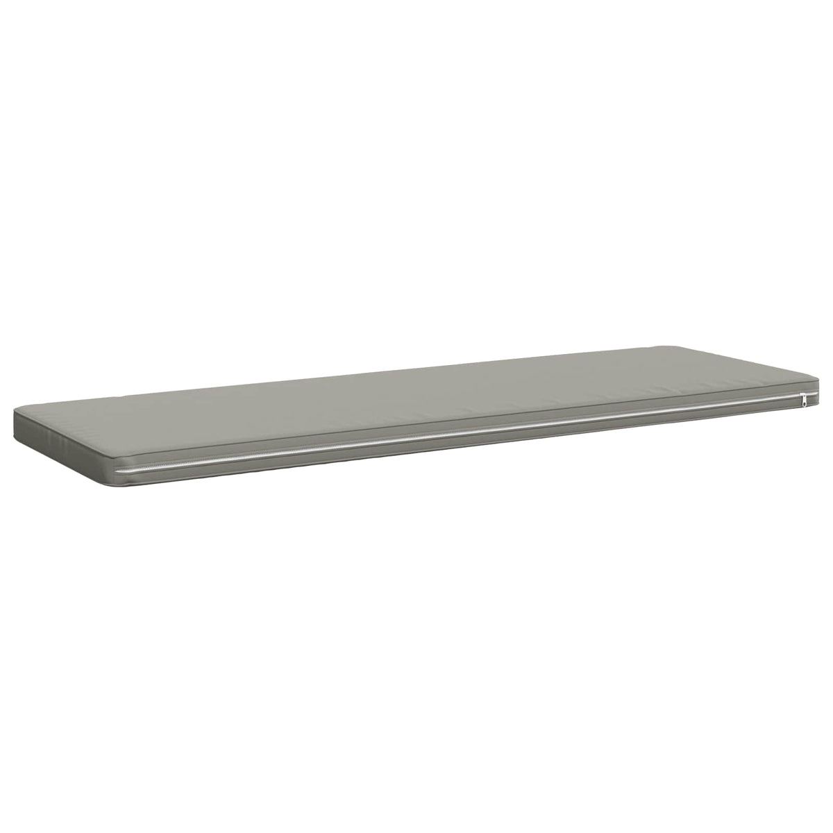 vidaXL 2-Piece Bench Cushions VUGHT 2 pcs 100% Polyester Grey