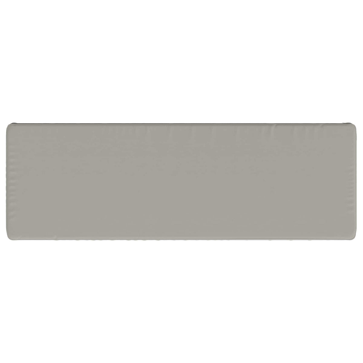 vidaXL 2-Piece Bench Cushions VUGHT 2 pcs 100% Polyester Grey