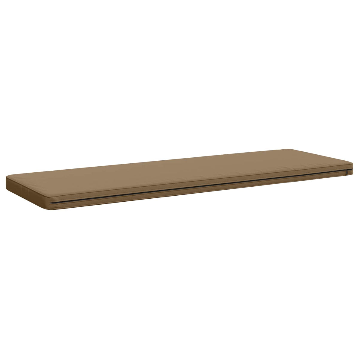 vidaXL 2-Piece Bench Cushions VUGHT 2 pcs 100% Polyester Taupe