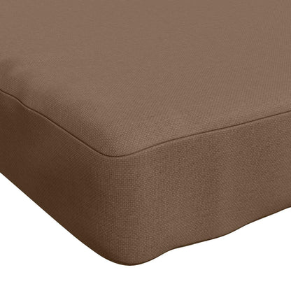 vidaXL 2-Piece Bench Cushions VUGHT 2 pcs 100% Polyester Taupe
