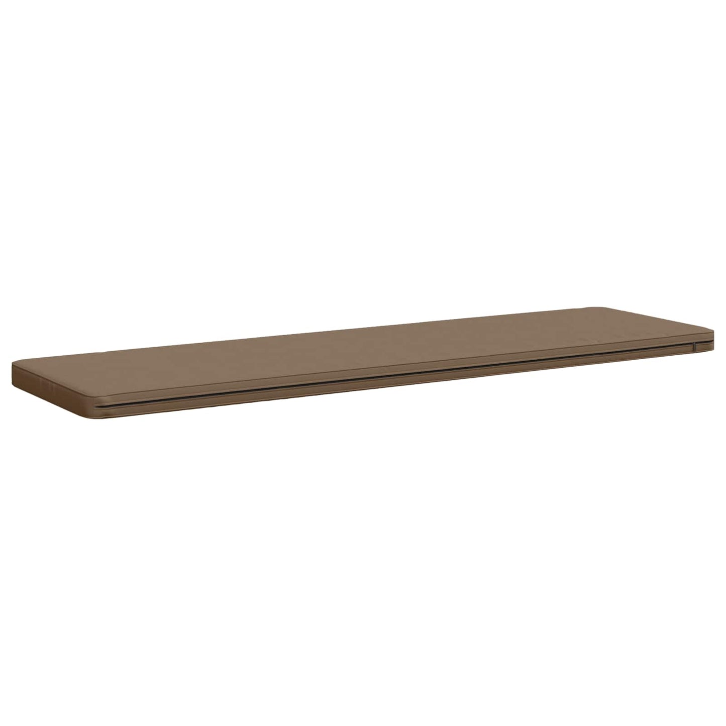 vidaXL 2-Piece Bench Cushions VUGHT 2 pcs 100% Polyester Taupe