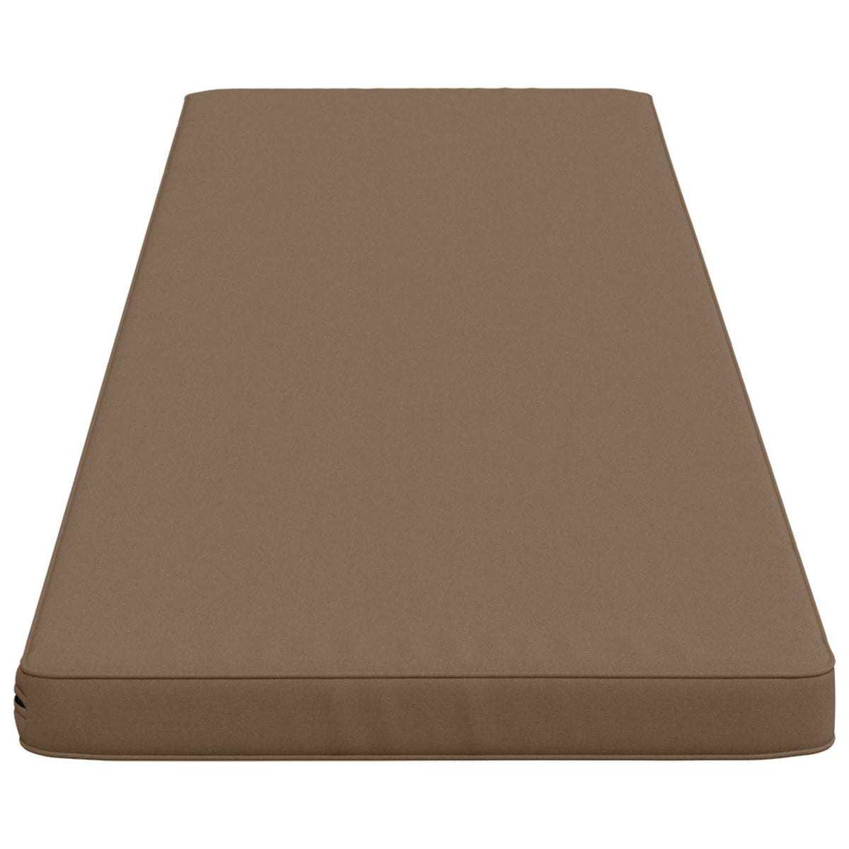 vidaXL 2-Piece Bench Cushions VUGHT 2 pcs 100% Polyester Taupe