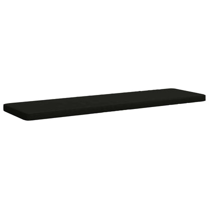 vidaXL 1-Piece Bench Cushion VUGHT 100% Polyester Black