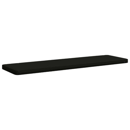 vidaXL 1-Piece Bench Cushion VUGHT 100% Polyester Black