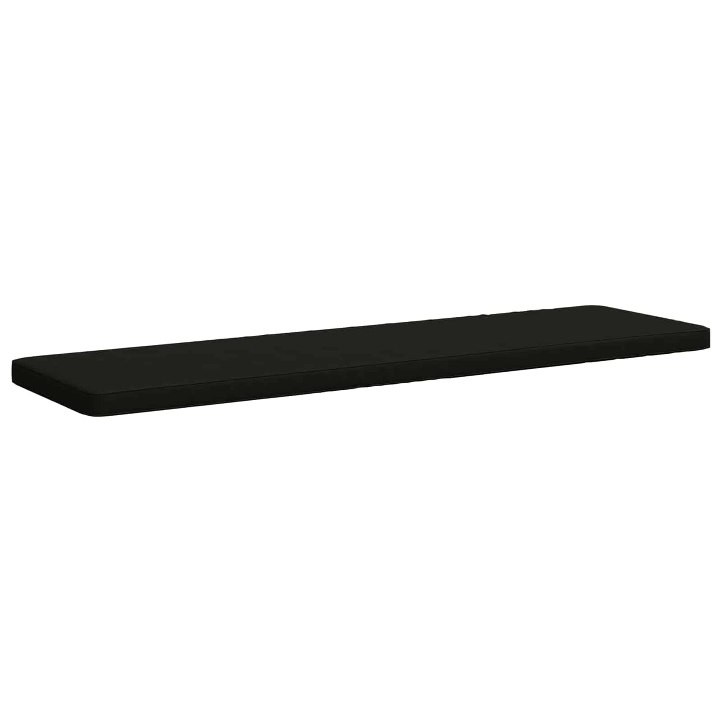 vidaXL 2-Piece Bench Cushions VUGHT 2 pcs 100% Polyester Black