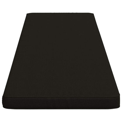 vidaXL 2-Piece Bench Cushions VUGHT 2 pcs 100% Polyester Black