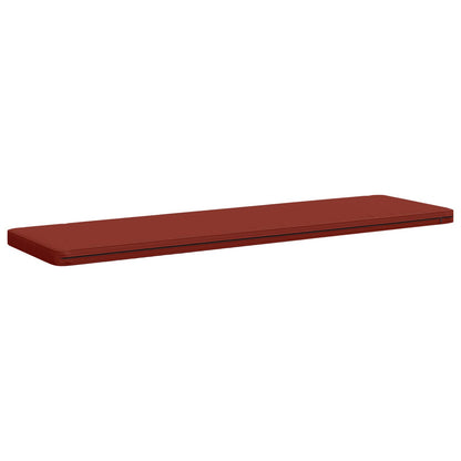 vidaXL 2-Piece Bench Cushions VUGHT 2 pcs 100% Polyester Red