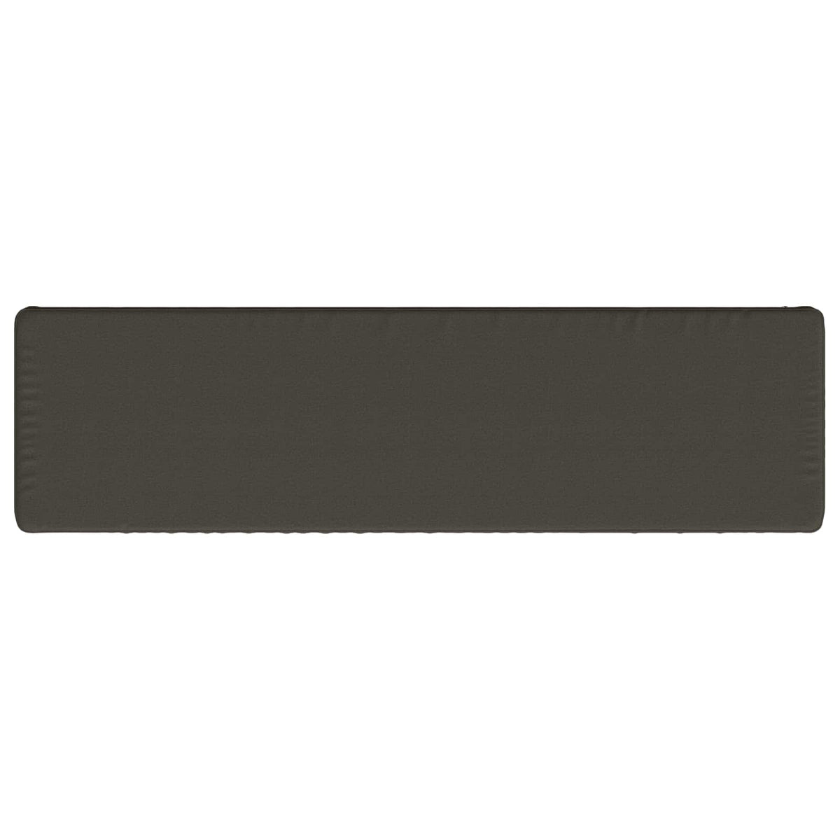 vidaXL 1-Piece Bench Cushion VUGHT 100% Polyester Anthracite