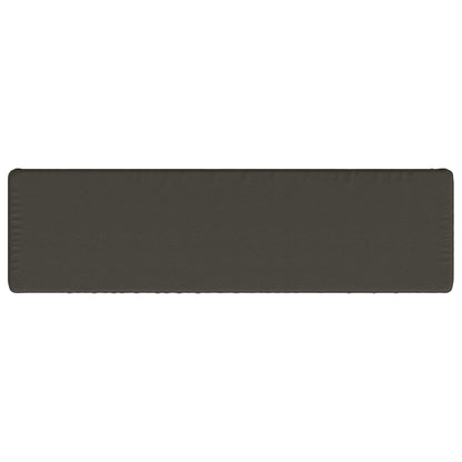 vidaXL 1-Piece Bench Cushion VUGHT 100% Polyester Anthracite