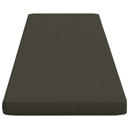 vidaXL 2-Piece Bench Cushions VUGHT 2 pcs 100% Polyester Anthracite