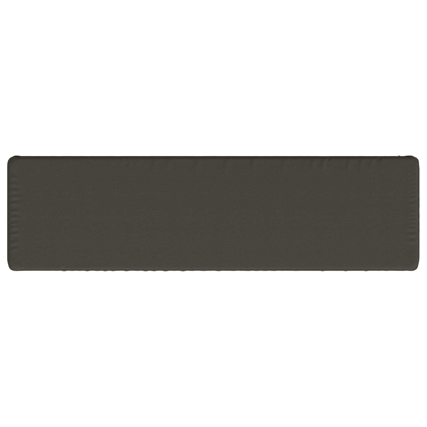 vidaXL 2-Piece Bench Cushions VUGHT 2 pcs 100% Polyester Anthracite