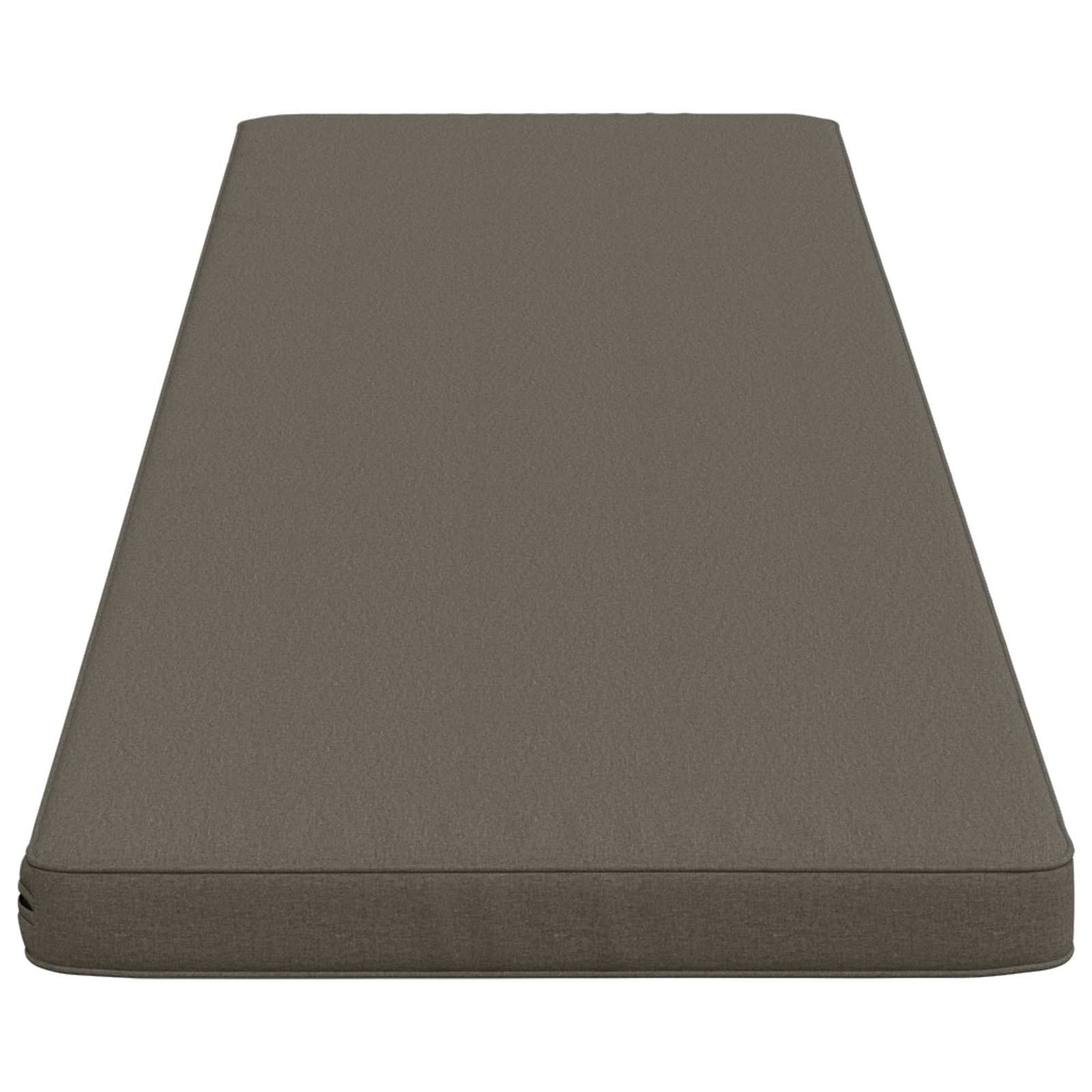 vidaXL 1-Piece Bench Cushion VUGHT 100% Polyester Grey 200 x 50 x 5 cm