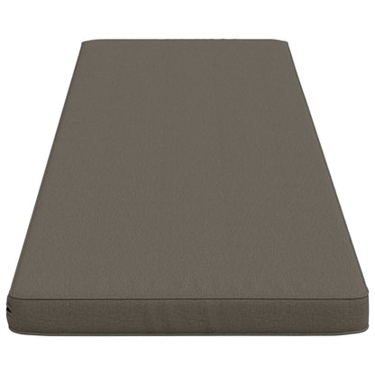 vidaXL 2-Piece Bench Cushions VUGHT 2 pcs 100% Polyester Grey