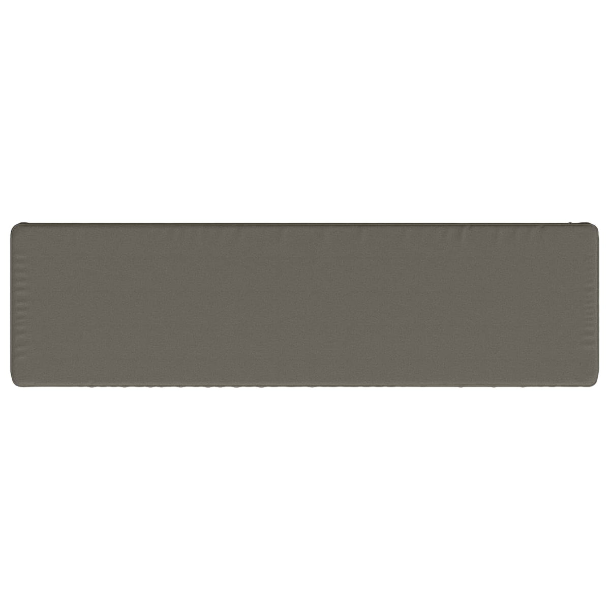 vidaXL 2-Piece Bench Cushions VUGHT 2 pcs 100% Polyester Grey