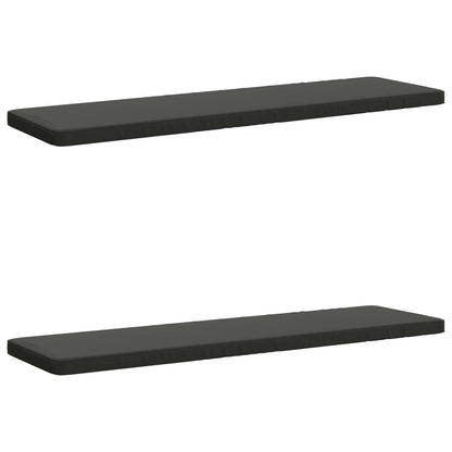 vidaXL 2-Piece Bench Cushions VUGHT 2 pcs 100% Polyester Anthracite