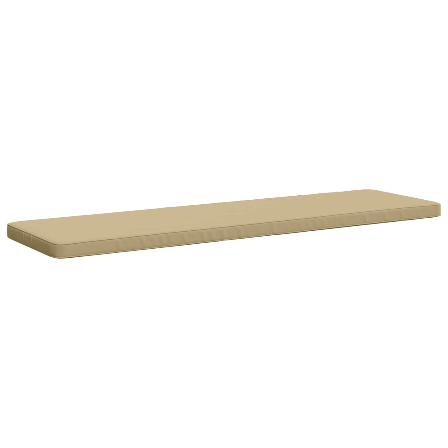 vidaXL 1-Piece Bench Cushion VUGHT 100% Polyester Beige