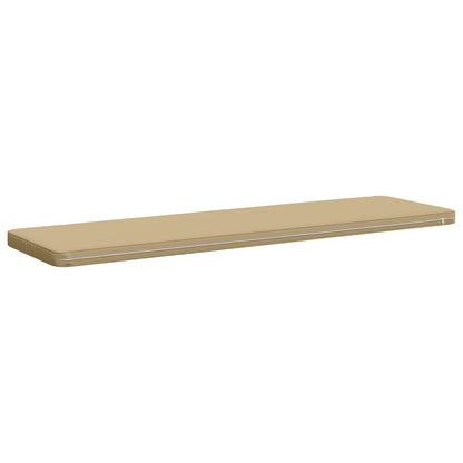 vidaXL 1-Piece Bench Cushion VUGHT 100% Polyester Beige