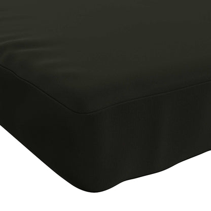 vidaXL 1-Piece Bench Cushion VUGHT 100% Polyester Black